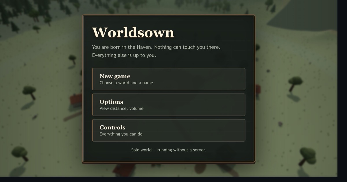 A view across the Haven in Worldsown